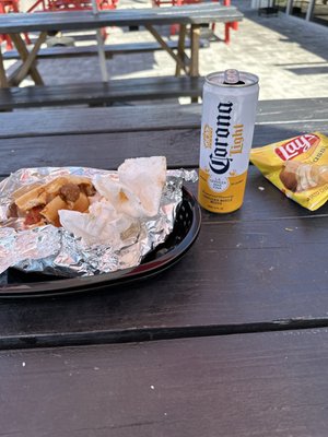 I ordered a footlong Coney Island meal. Fantastic!