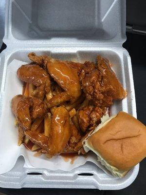 Wings with mild sauce