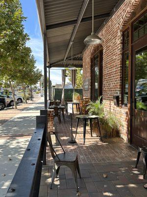 Patio outside