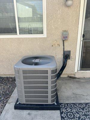 Shiny new AC unit!!