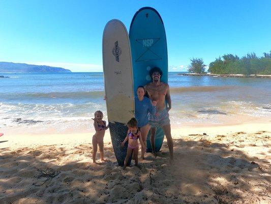 Family surf fun!