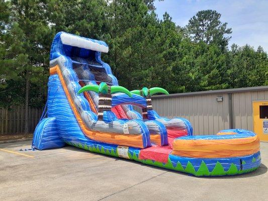 22ft Tropical Water Slide