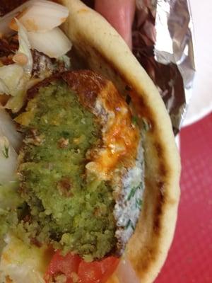 falafel. quite good