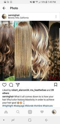 Hair by Lauren. Ramos