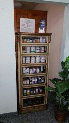 Dr. Greenwood may recommend nutritional or herbal supplements to help your body heal naturally.