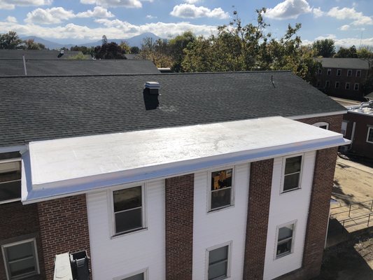 PVC flat roof replacement