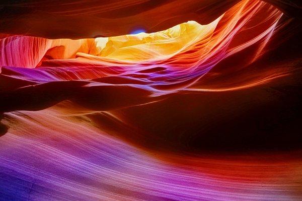 Edward Munoz
  "Swirls of Time"
  Upper Antelope Canyon Navajo Nation, AZ
  Image on Metal