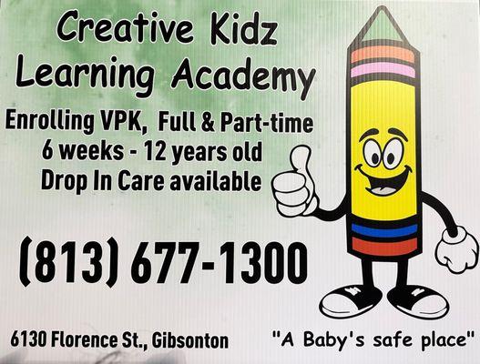 Creative Kidz Learning Academy Preschool