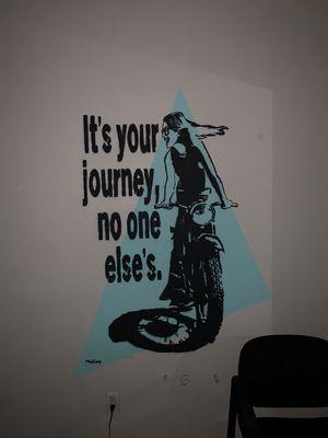 It's your journey, no one else's - Meg Zany