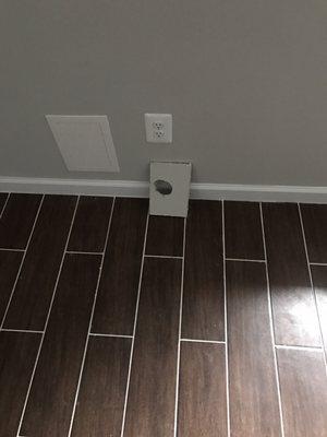 Another item left out by Integrity Home Inspections