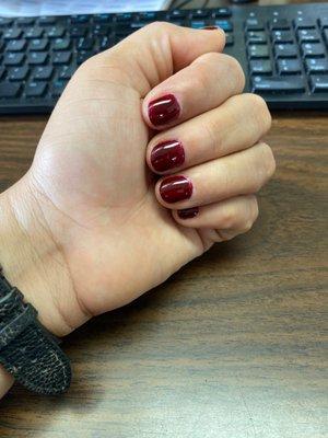 Gel manicure