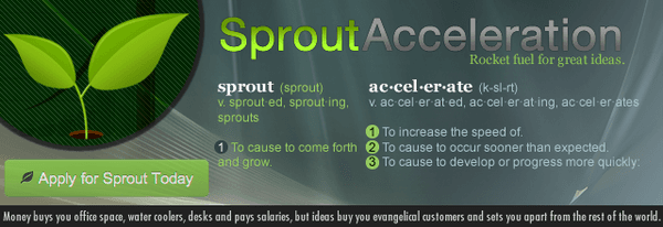 Money buys you office space, water coolers and pays salaries, but ideas buy you  customers. www.redwoodagile.com/sprout