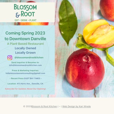 Blossom & Root coming soon!