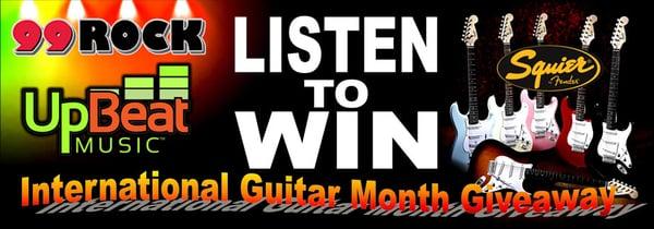 April is Free Guitar Month with 99 Rock