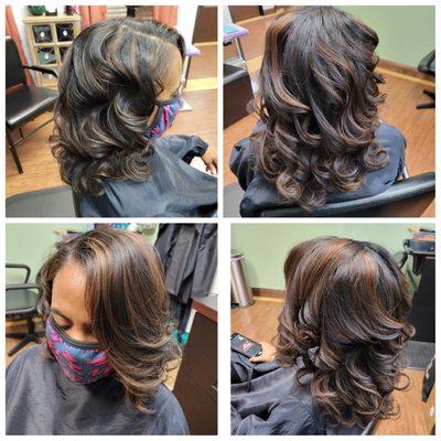 Relaxed Hair, Highlights