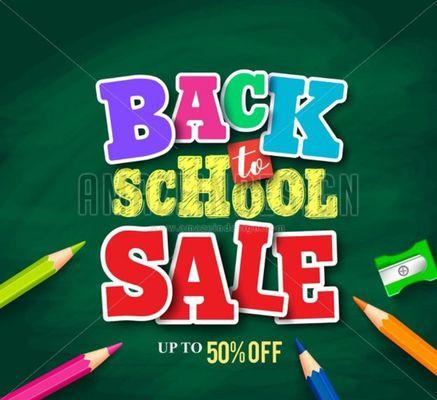 Sunday, August 25th we are opening up to have a Back to school sale.  Stop by from 2-6.  Refreshments will be served.