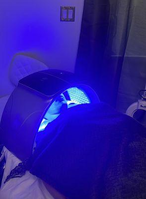 Blue LED light