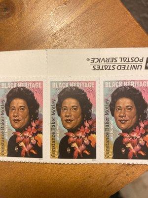 Black Heritage Stamp of jConstance Baker Motley