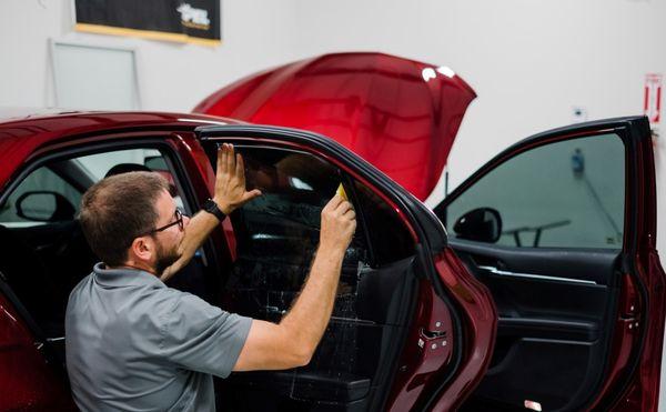 We offer only the best Ceramic window tint! Our tint protects from heat, glare and dangerous UV rays.