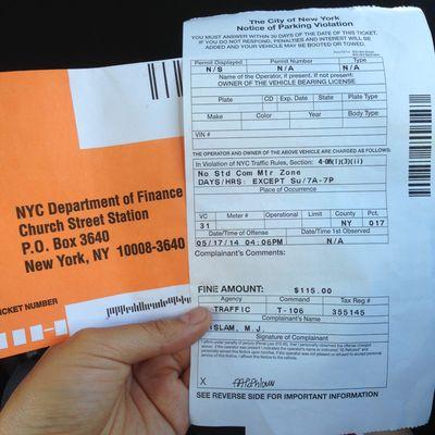 Call us to dismiss unfair parking violations