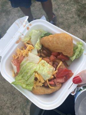 Indian Taco from Native American booth