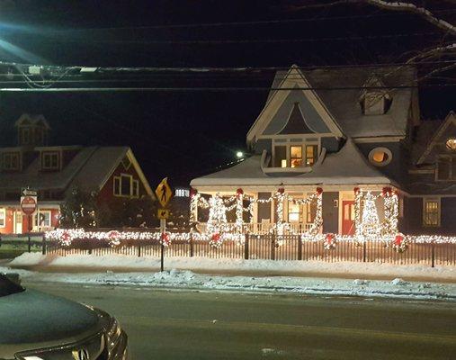 Main Street, Stowe, Vermont 30th December 2017