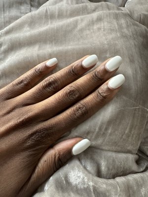 Week old gel mani from Wendy