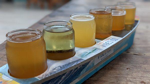 Mead flight = delicious