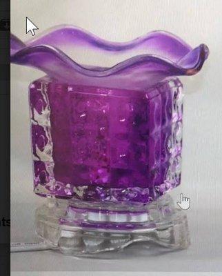 Purple Electric oil Burner