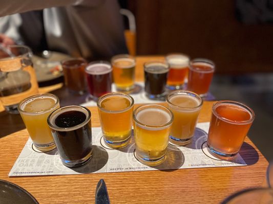 flight of brews