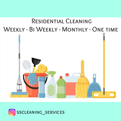 Every Room Cleaned -Ceiling Fans & Baseboards cleaned - Kitchen - Bathrooms - Upholstery Vacuumed