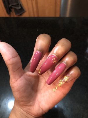 Beautiful Acrylic Nail Set