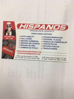 Hispanos Insurance