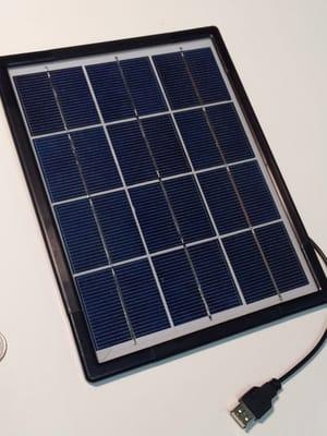 solar USB charger