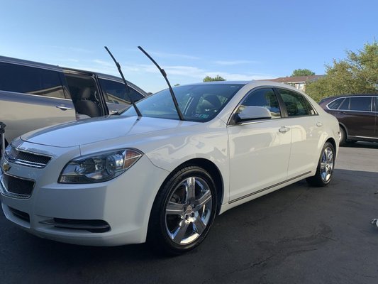 Salvatore did a great job on my car. This car is nine years old and even though I took good care of it Was never garaged.