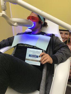 Teeth Whitening session