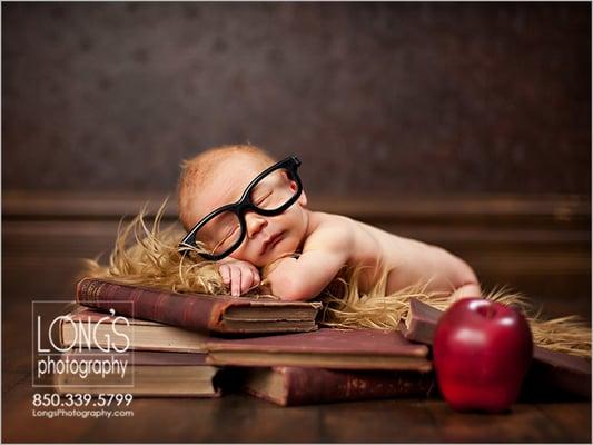 Newborn baby photography in Tallahassee by Long's Photography