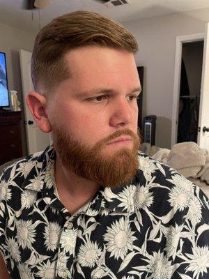 hair cut & beard trim