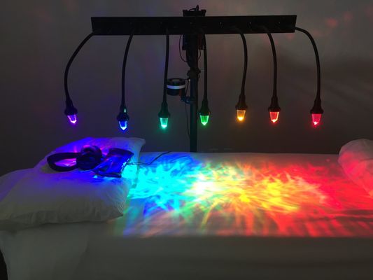 Chakra therapy light to heal the mind, body and soul and the spirit to connect the physical to the spiritual