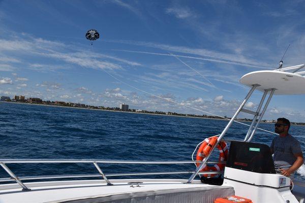 Maiden voyage over Delray Beach, FL