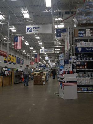 Lowe's makes remodeling so easy.  Customer service is wonderul and so helpful.