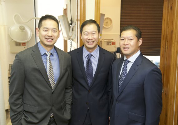 Wallace Wang MD, Danny Chu MD, Mark Chu DO (Left to Right)