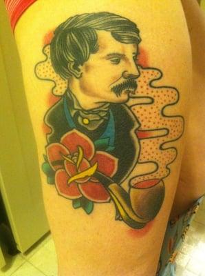 A handsome gentleman piece done by Seth White.