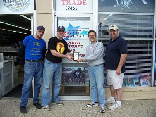 Back to the Past Comics has won Best Comics Shop in Detroit from WDIV Channel 4 four years in a row!