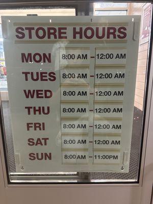 Hours are not accurate. They close at 10pm.