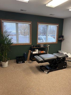 Chiropractic Treatment room