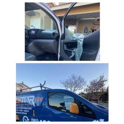 Side window Replacement Completed