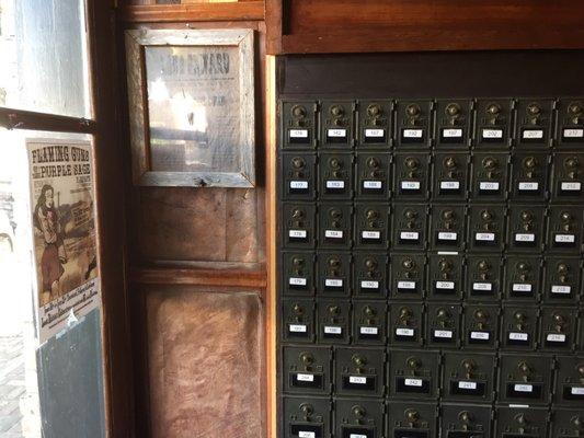 Really cool old fashioned po boxes