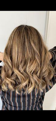 Highlights and root touch up