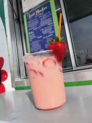 Strawberry Horchata